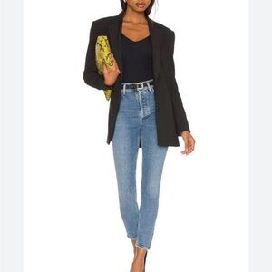 Agolde women’s jeans size 27 Nico high rise button fly light wash GUC